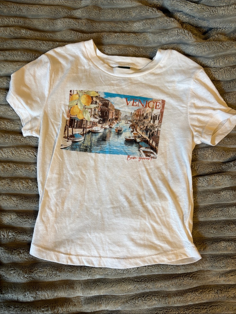 Wild fable White Venice Graphic Crewneck Tee